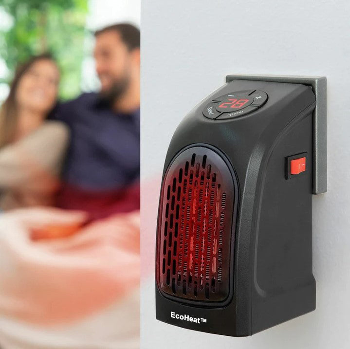 CALEFACTOR PORTÁTIL EcoHeat™ - Ahorra un 70% de LUZ