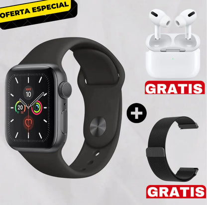 SMARTWATCH PRO 10 (2023) + AURICULARES GRATIS + CORREA METÁLICA DE REGALO